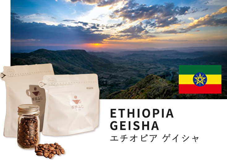 エチオピア・ゲイシャ｜最高級品種の味わい｜ふじ珈琲オンラインショップ